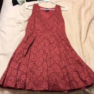 Maroon dress